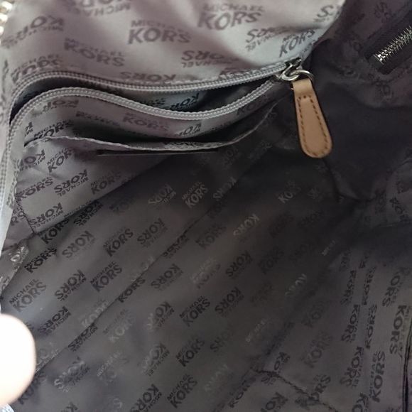 MICHAEL Michael Kors Silver/Gray Satchel - Picture 5 of 13